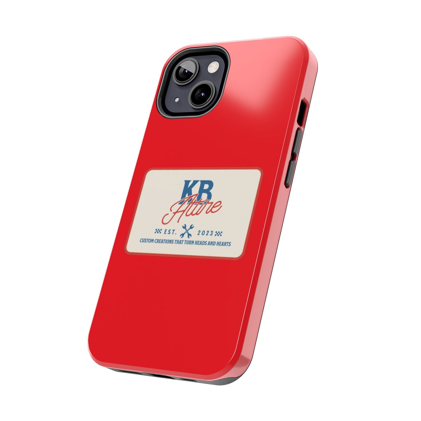 KB Attire 'The Patch' Phone Case (Red)