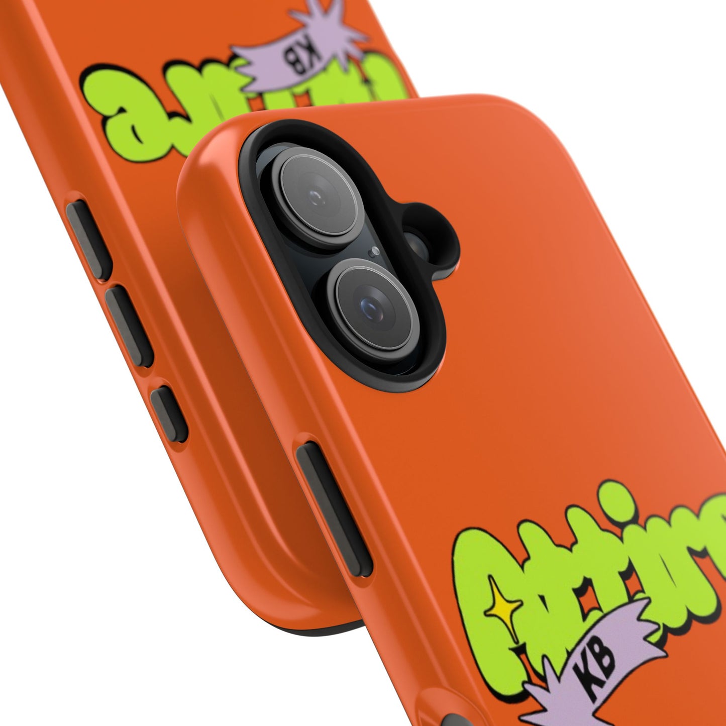 KB Attire Cartoon Phone Case (Orange)