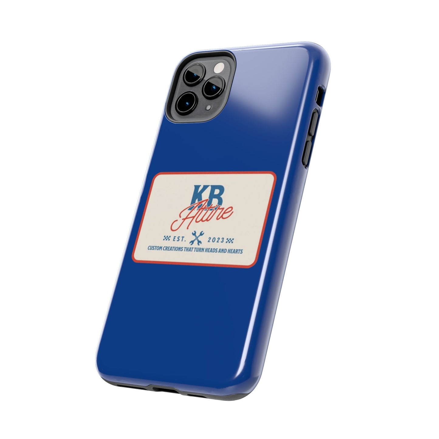KB Attire 'The Patch' Phone Case (Blue)
