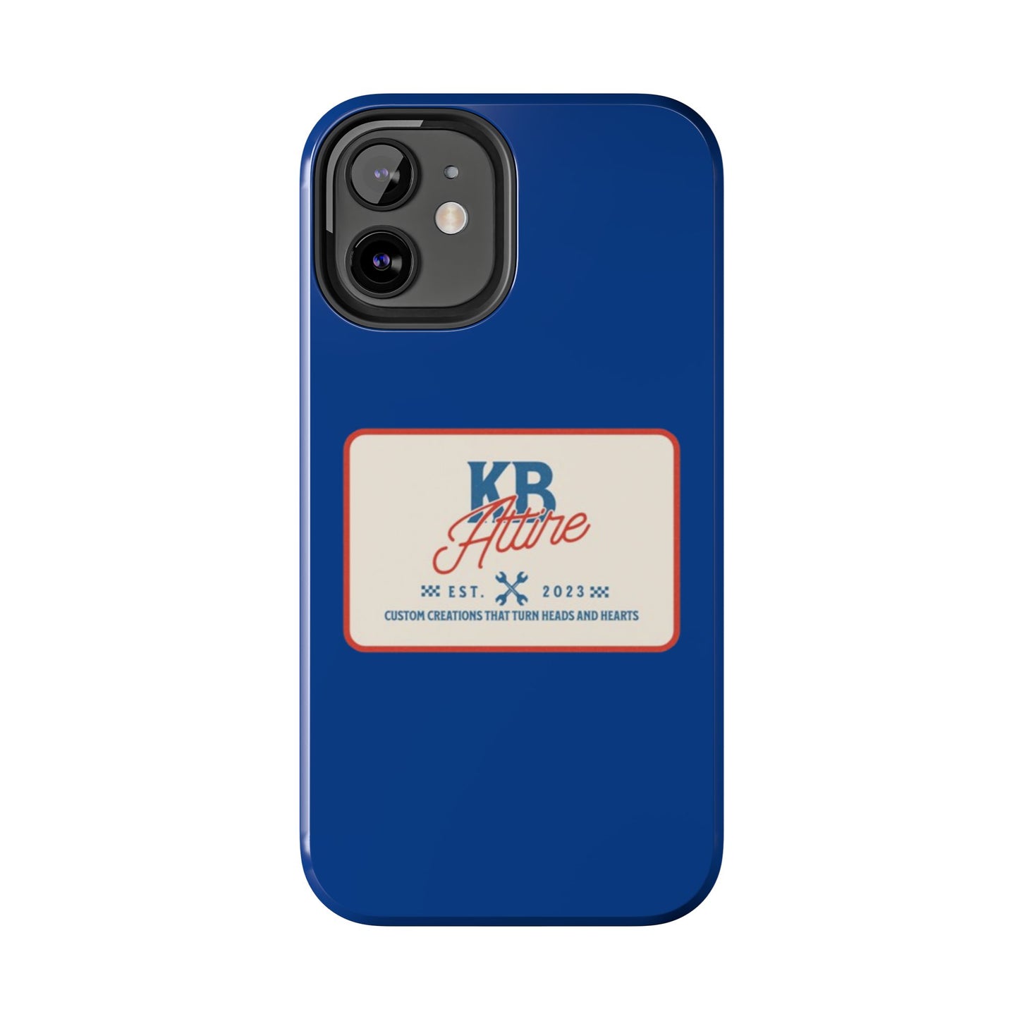 KB Attire 'The Patch' Phone Case (Blue)