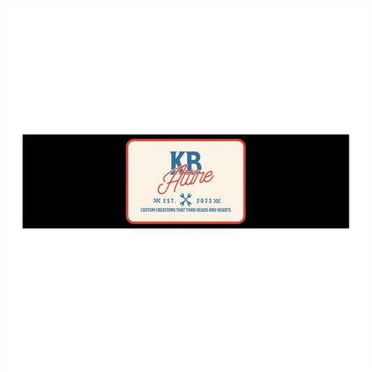 KB Attire "The Patch" Bumper Sticker