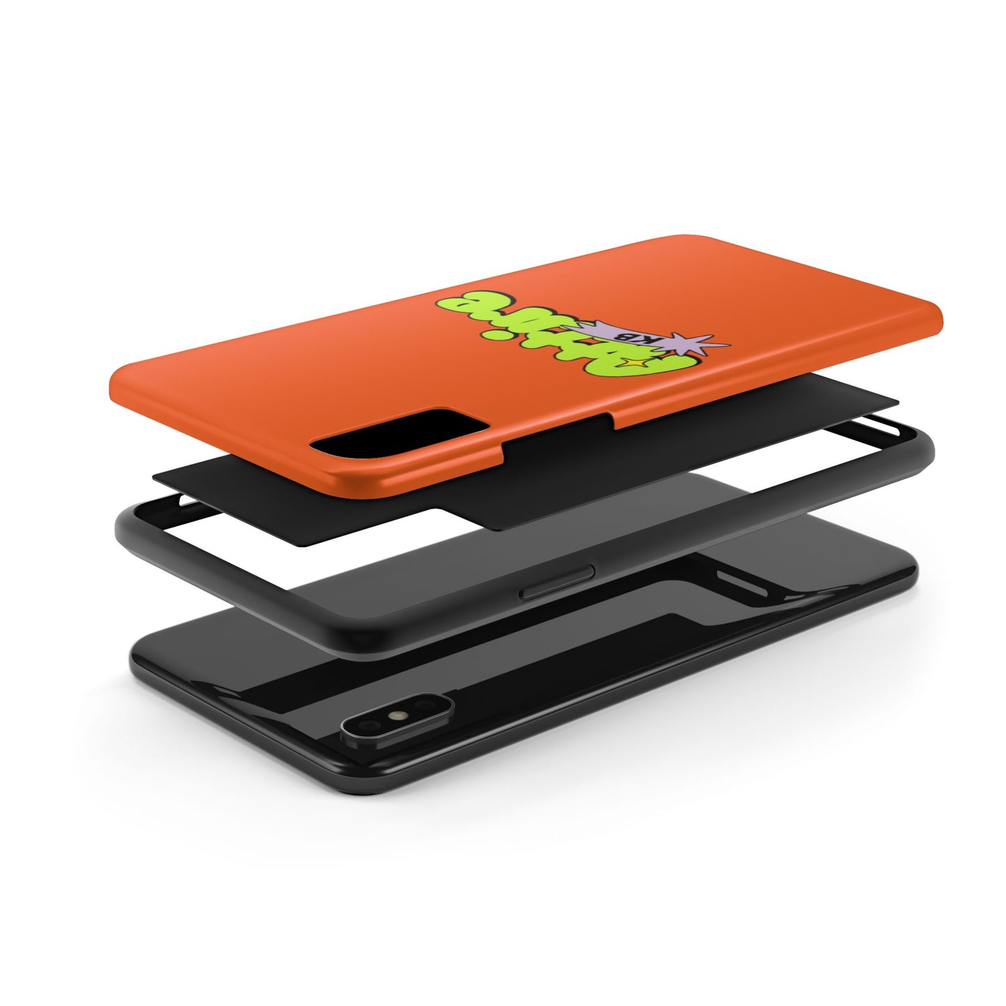 KB Attire Cartoon Phone Case (Orange)