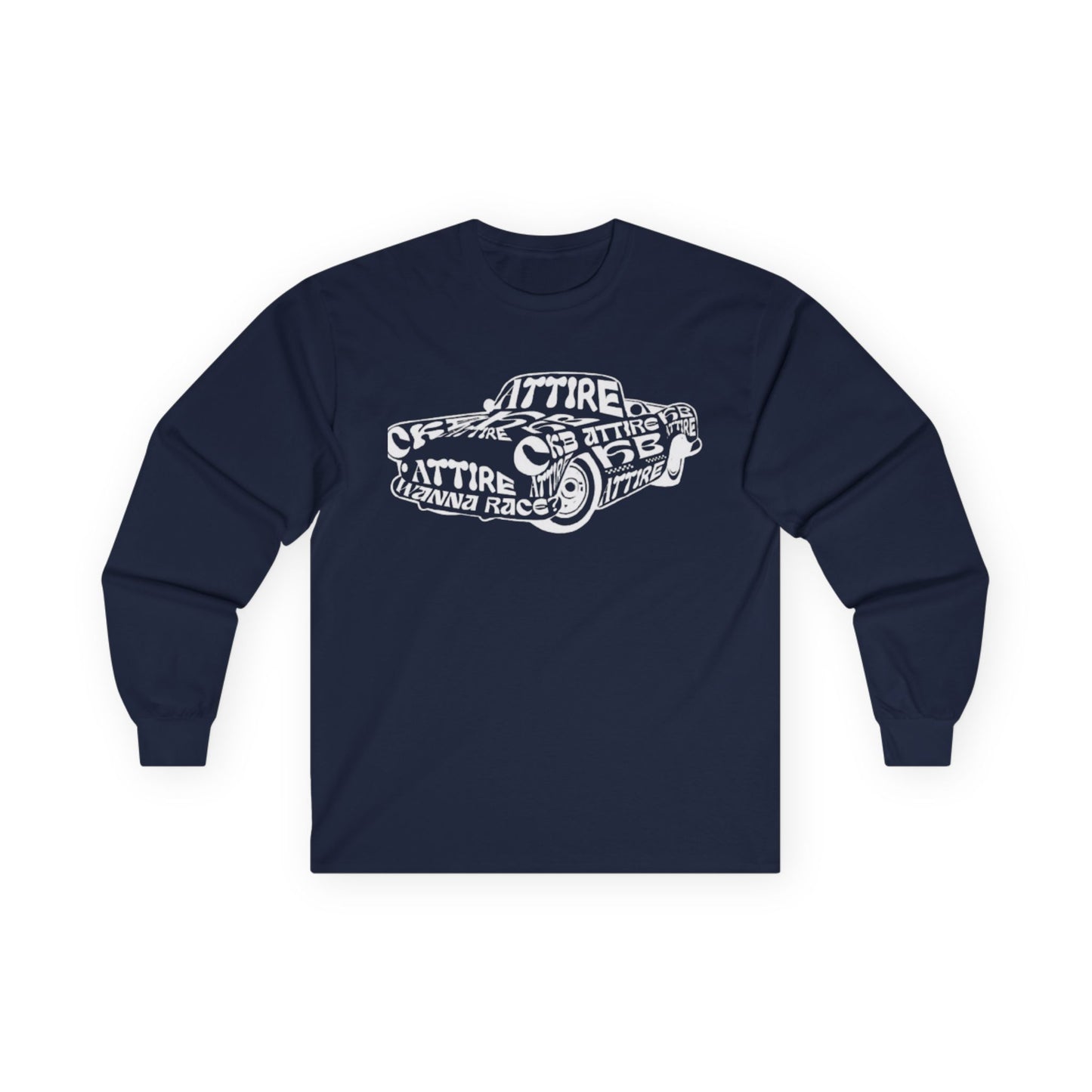 KB Attire 'Car' Logo Long Sleeve Tee