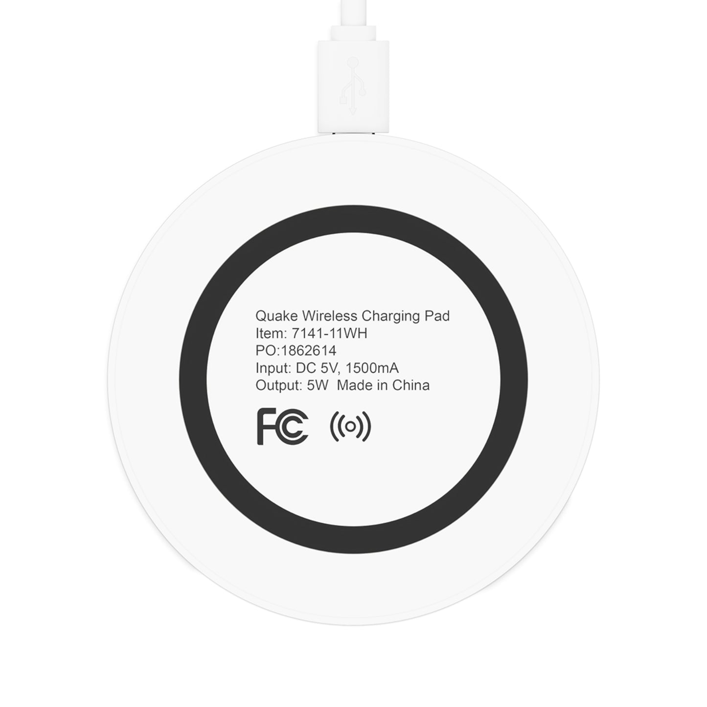 KB Attire "Rule The Ride" Wireless Charging Pad