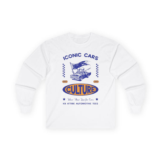 Iconic Cars Culture Long Sleeve Tee
