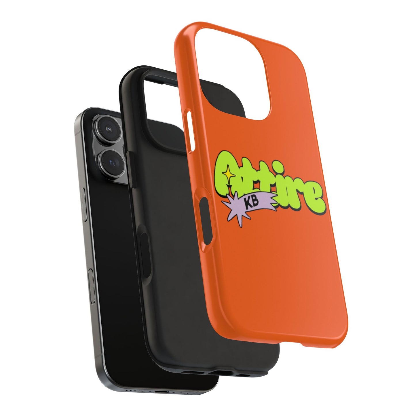 KB Attire Cartoon Phone Case (Orange)
