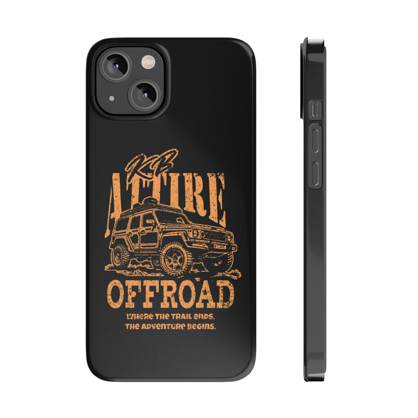 KB Attire Offroad Adventure IPhone Case (Black)