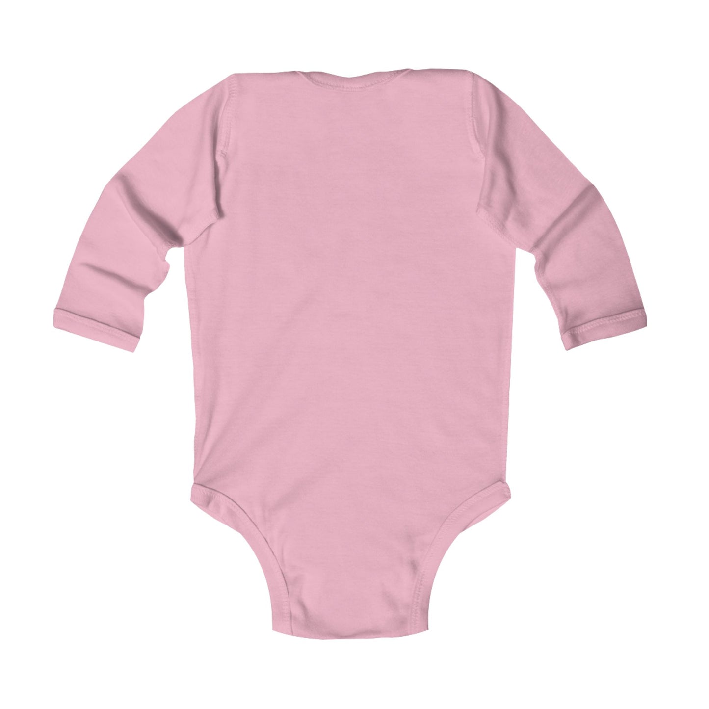 KB Attire Infant Long Sleeve Bodysuit With "Cartoon' Logo