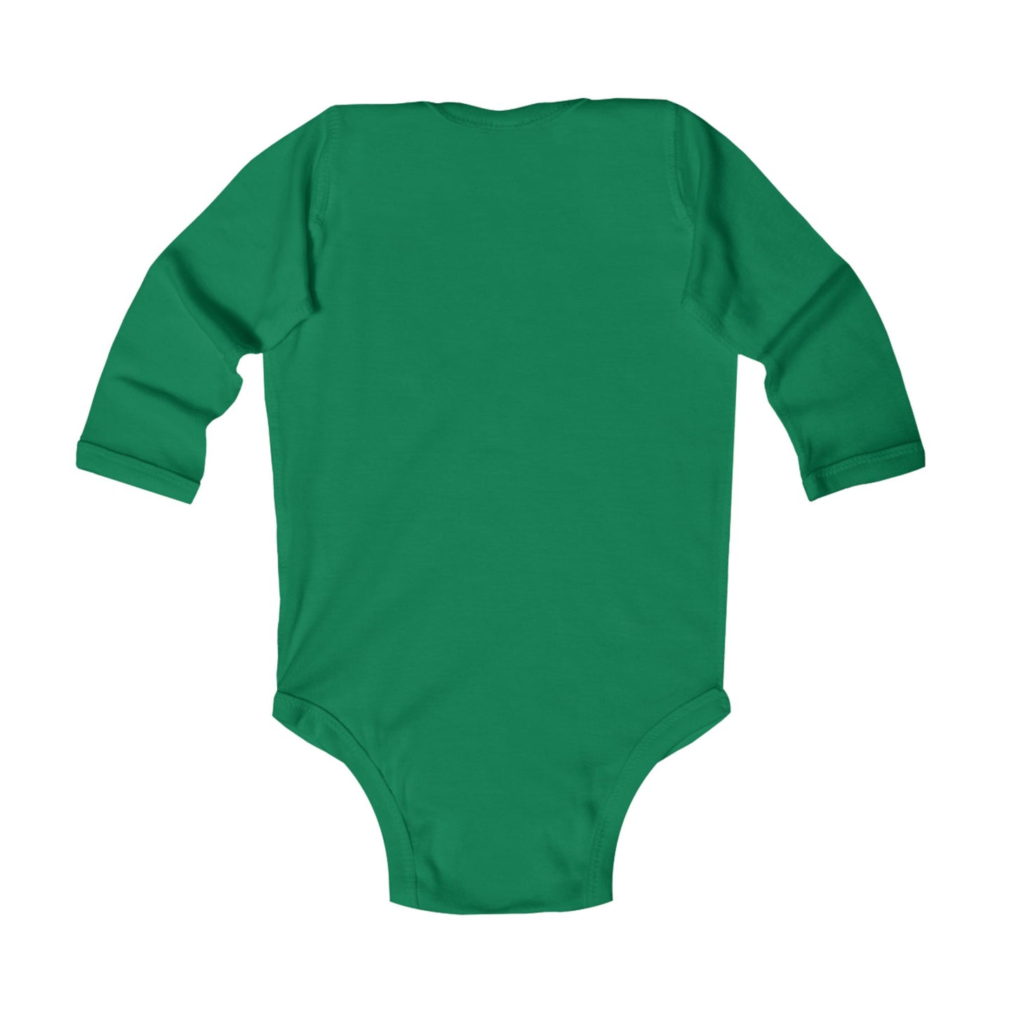 KB Attire Infant Long Sleeve Bodysuit With "Cartoon' Logo