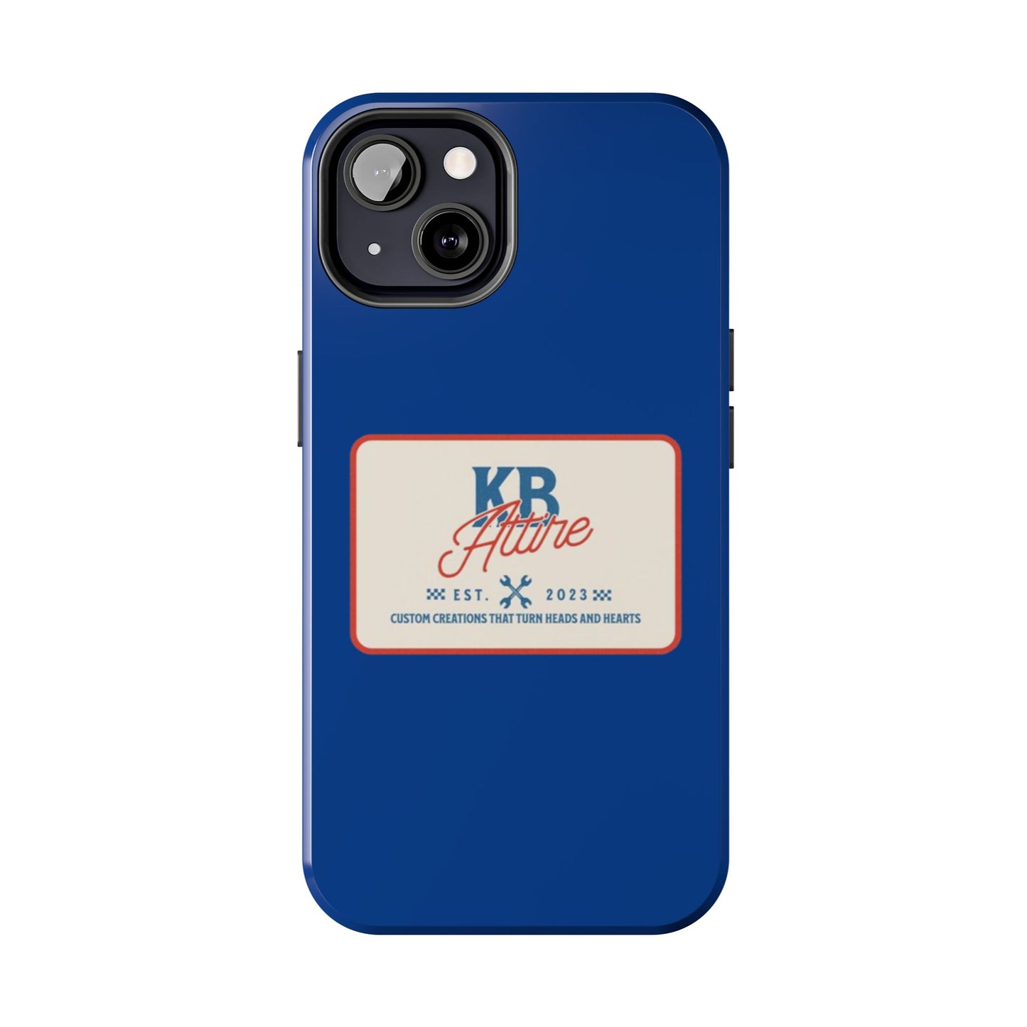 KB Attire 'The Patch' Phone Case (Blue)