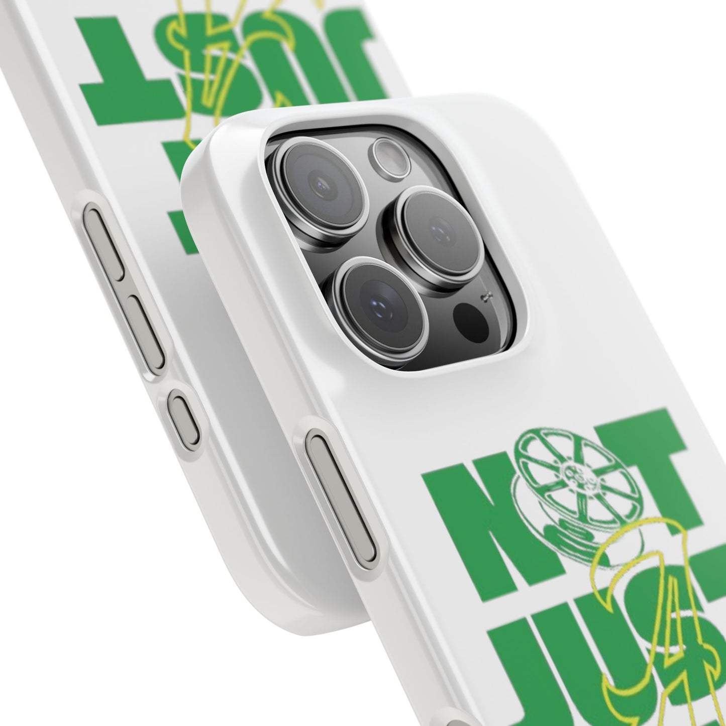 Not Just A Car Slim IPhone Cases (White)