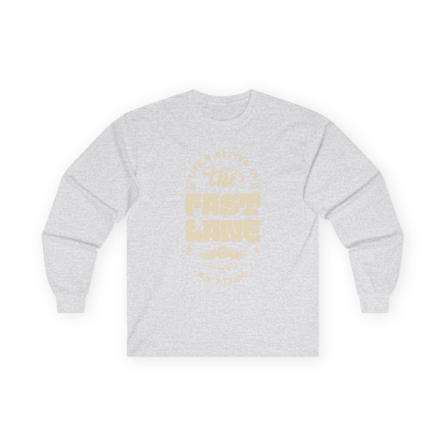 Unisex Long Sleeve 'Fast Lane' Tee