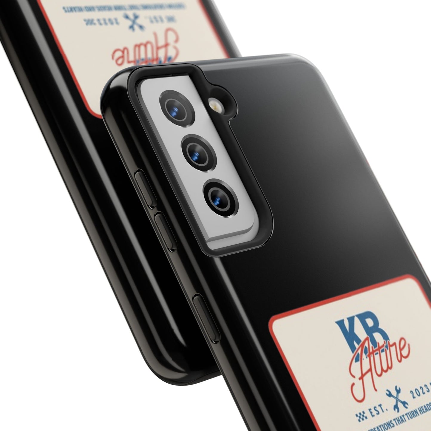 KB Attire 'The Patch' Phone Case (Black)