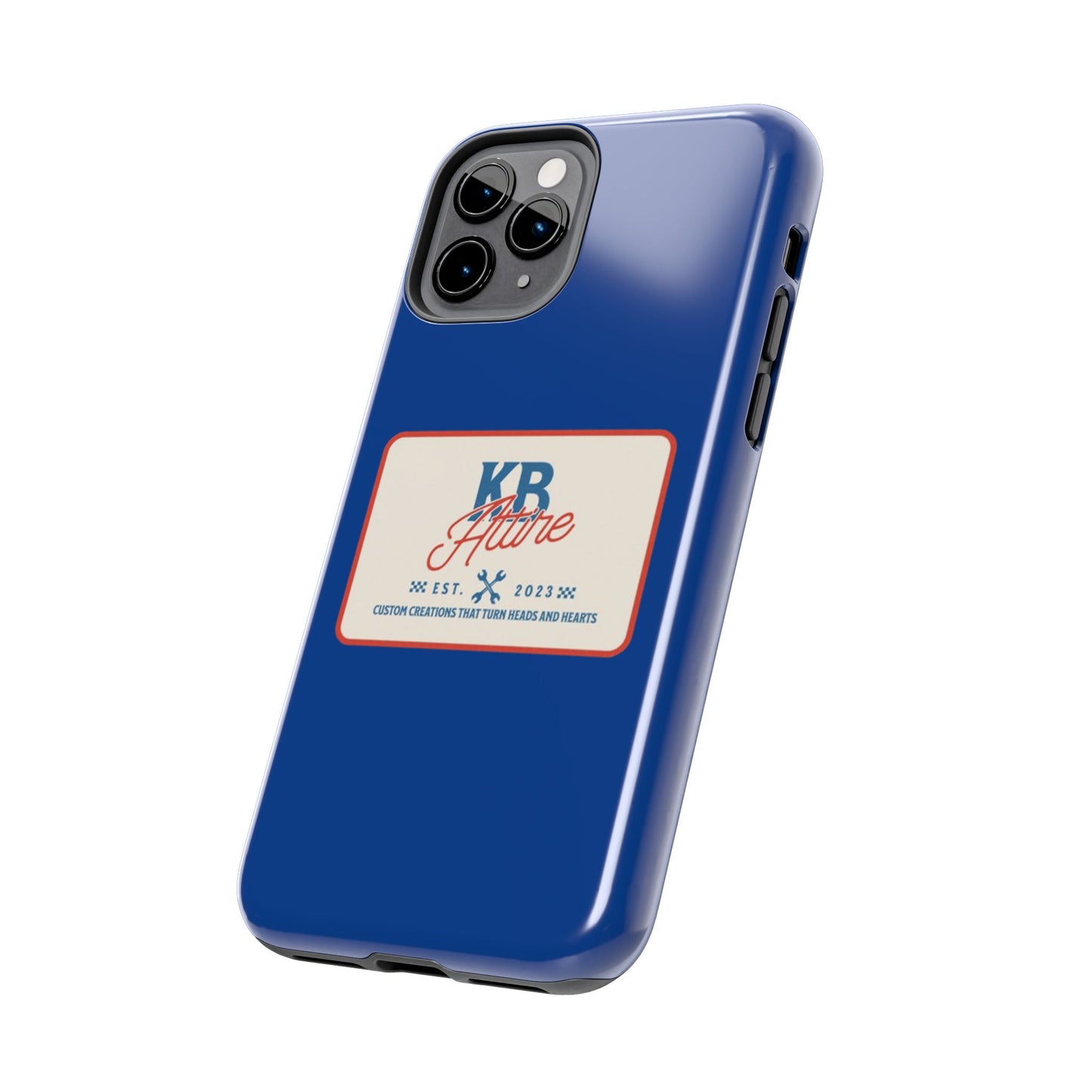 KB Attire 'The Patch' Phone Case (Blue)