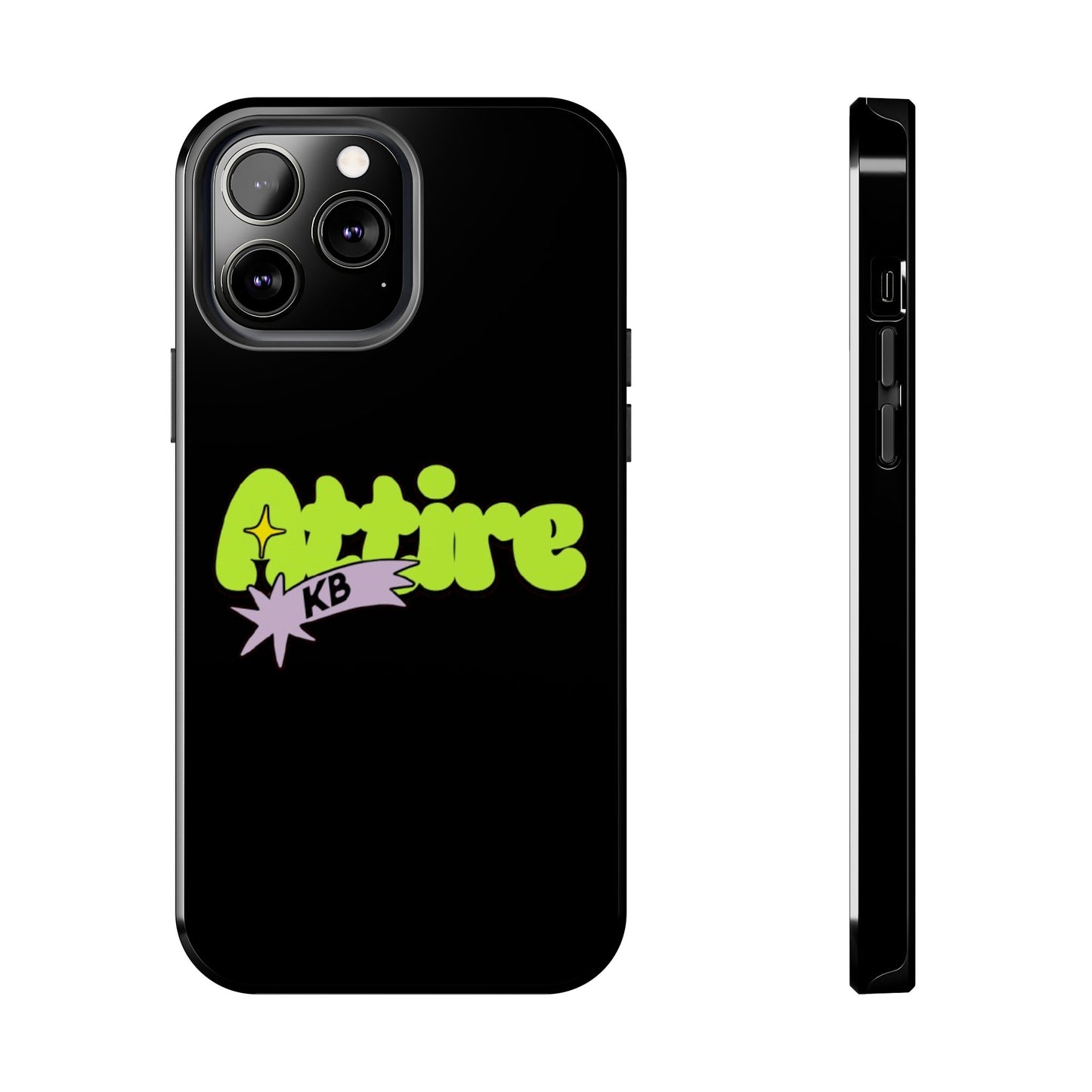 KB Attire Cartoon Phone Case (Black)