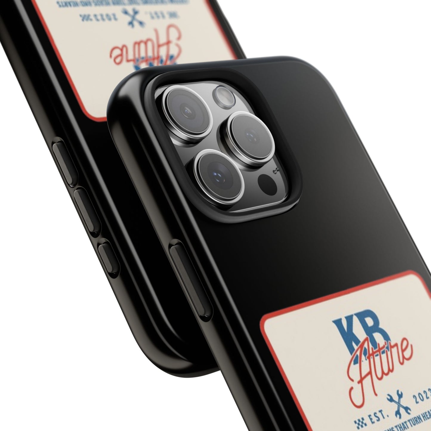 KB Attire 'The Patch' Phone Case (Black)