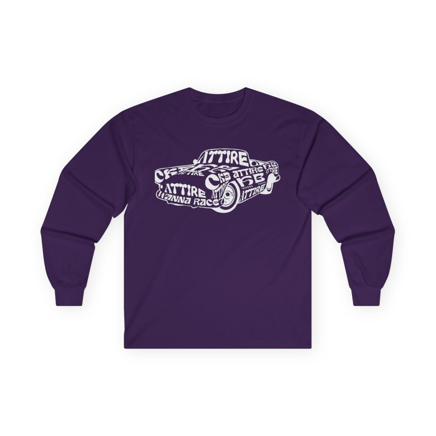KB Attire 'Car' Logo Long Sleeve Tee