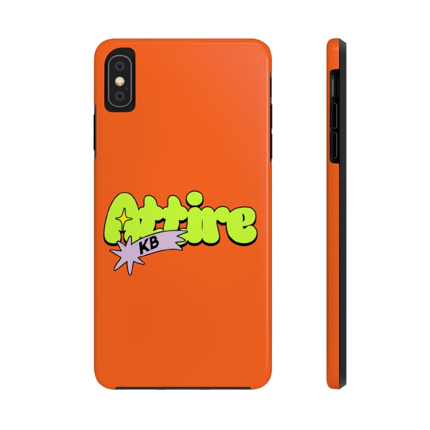 KB Attire Cartoon Phone Case (Orange)