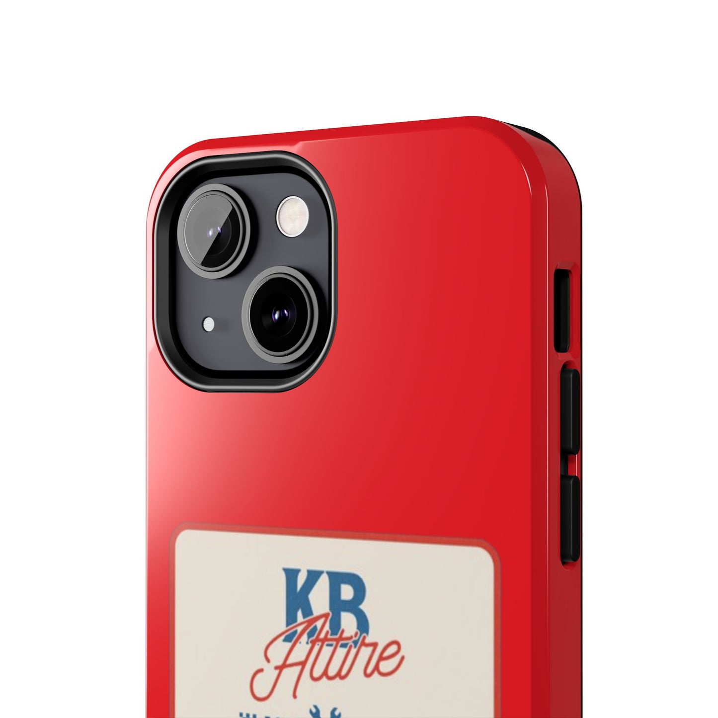 KB Attire 'The Patch' Phone Case (Red)