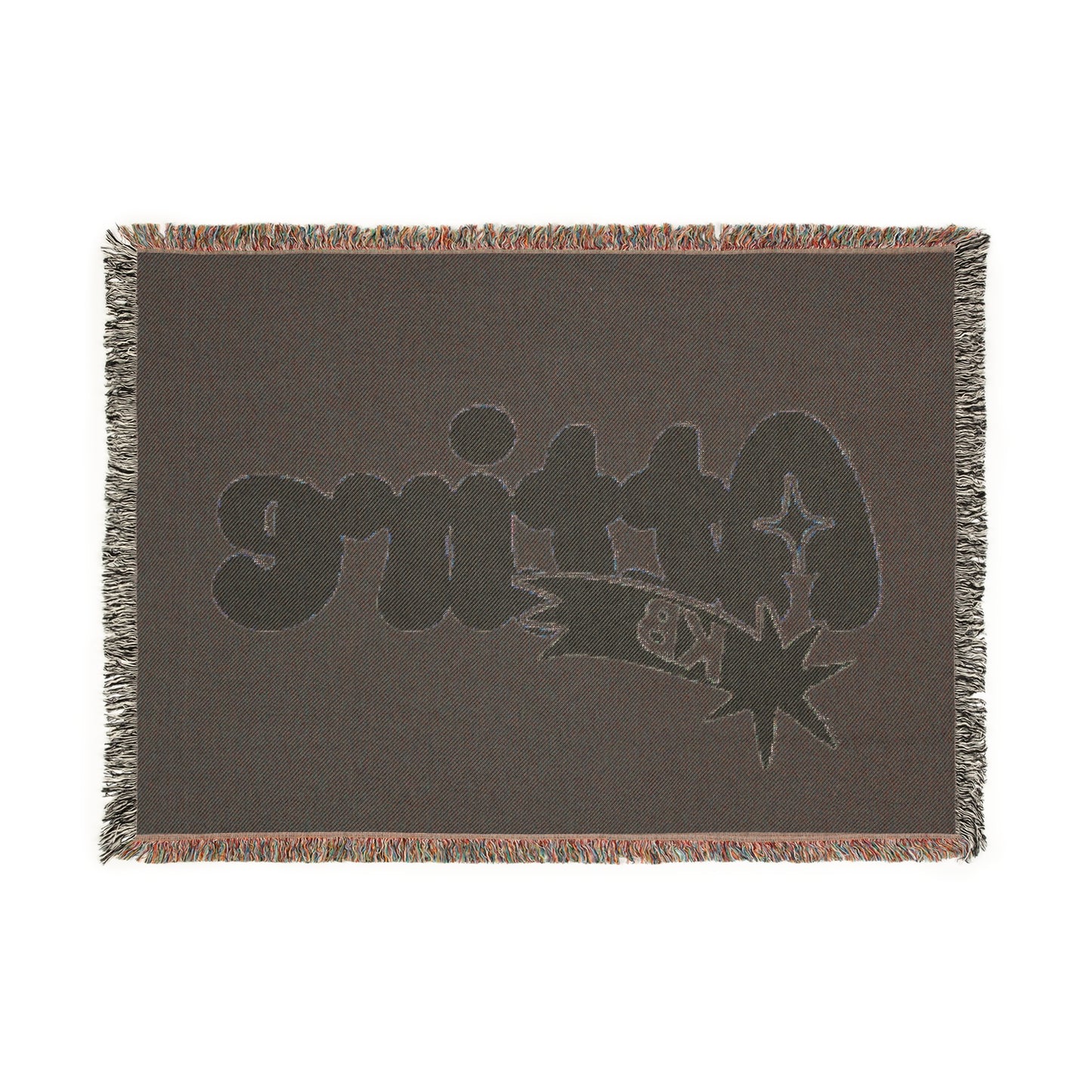 KB Attire "Cartoon" Woven Rug (Black)