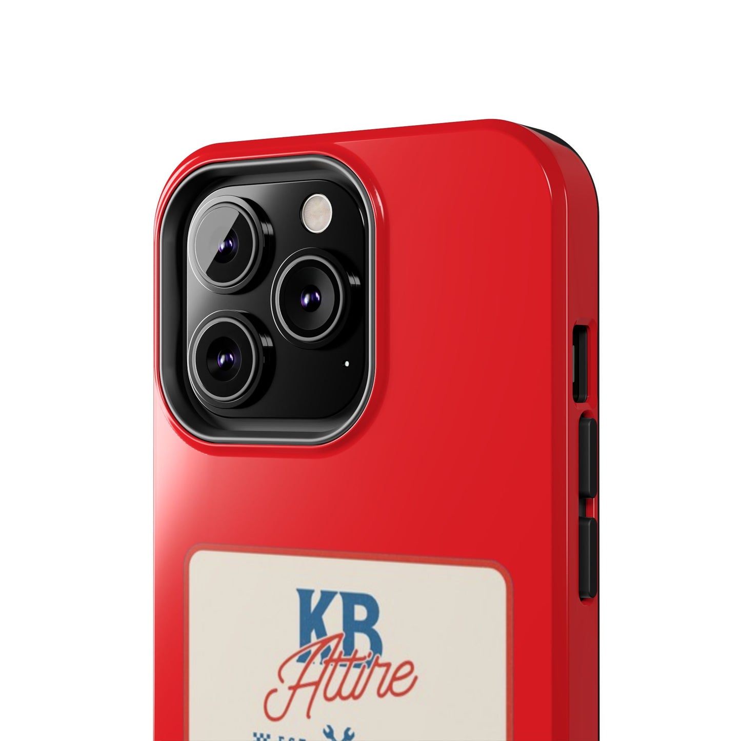 KB Attire 'The Patch' Phone Case (Red)