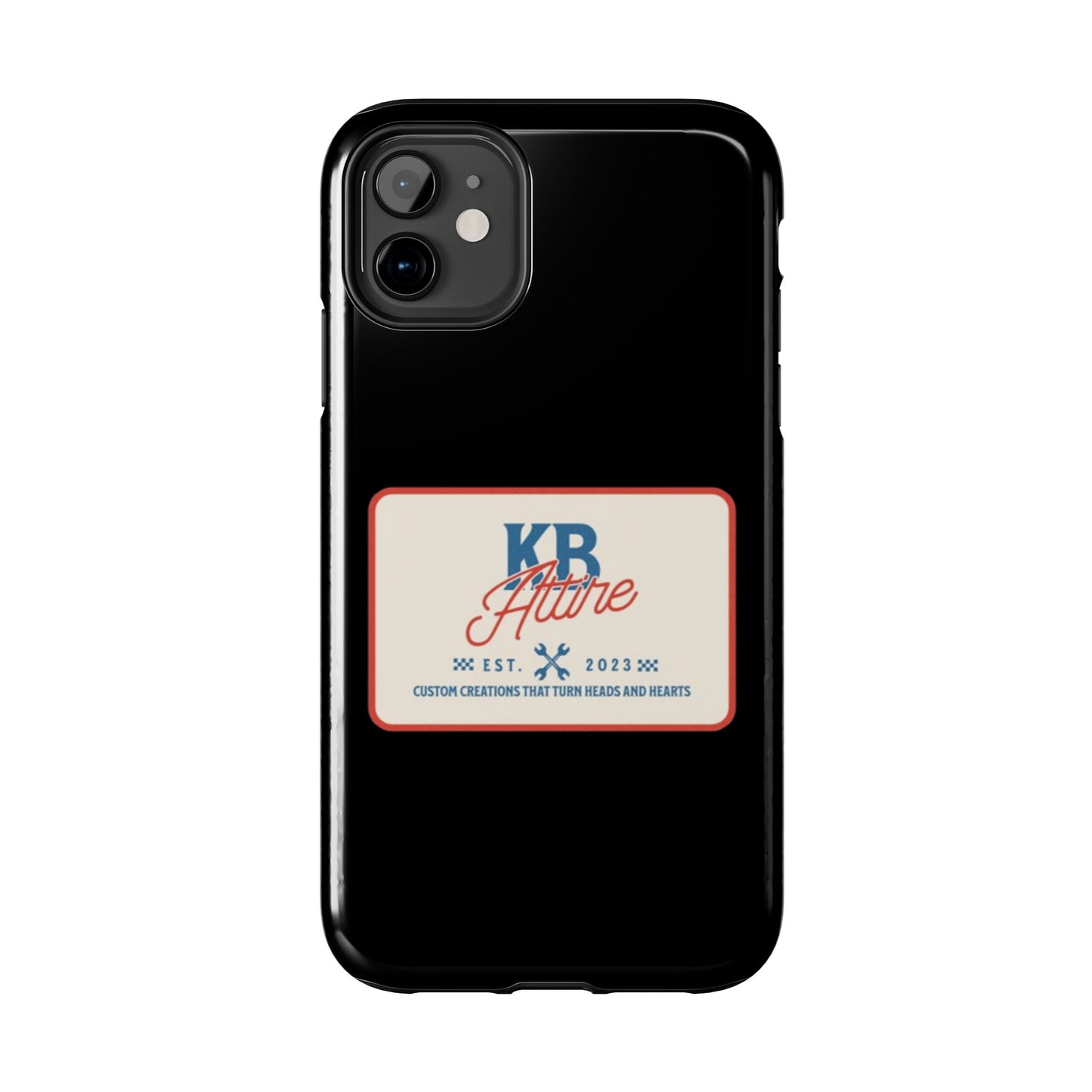 KB Attire 'The Patch' Phone Case (Black)