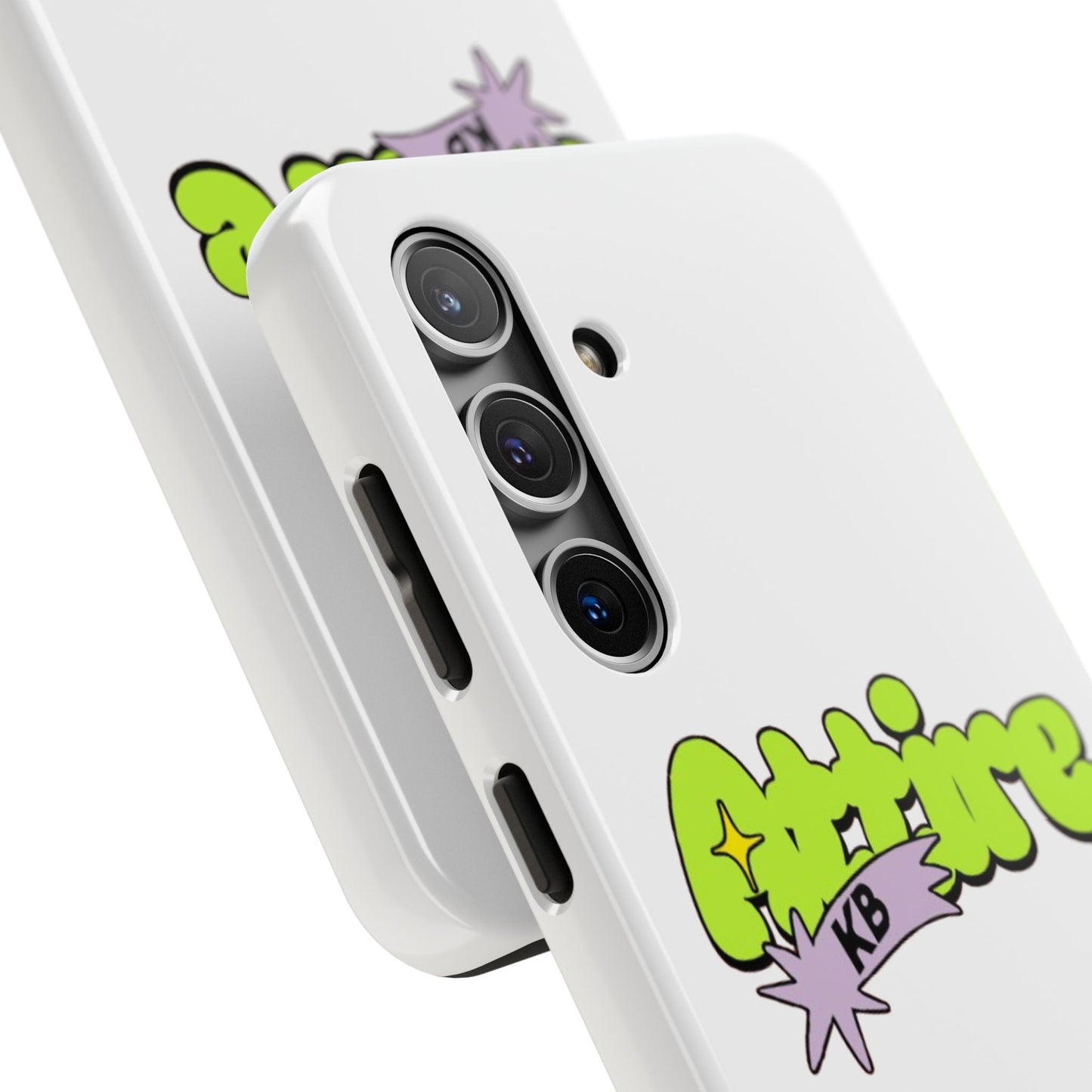 KB Attire Cartoon Phone Case (White)