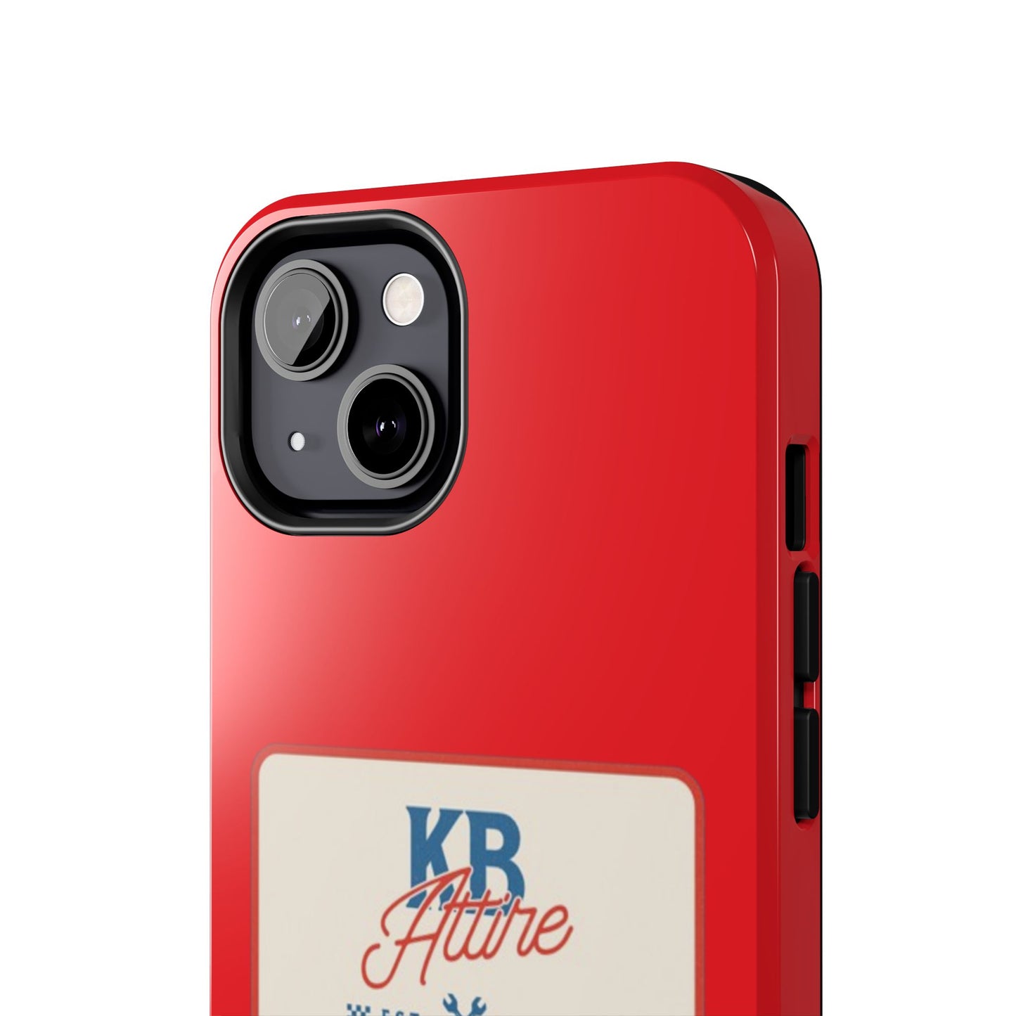 KB Attire 'The Patch' Phone Case (Red)