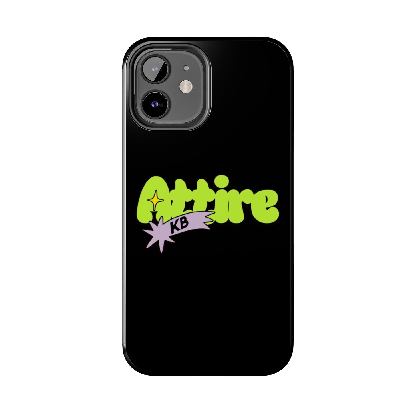 KB Attire Cartoon Phone Case (Black)