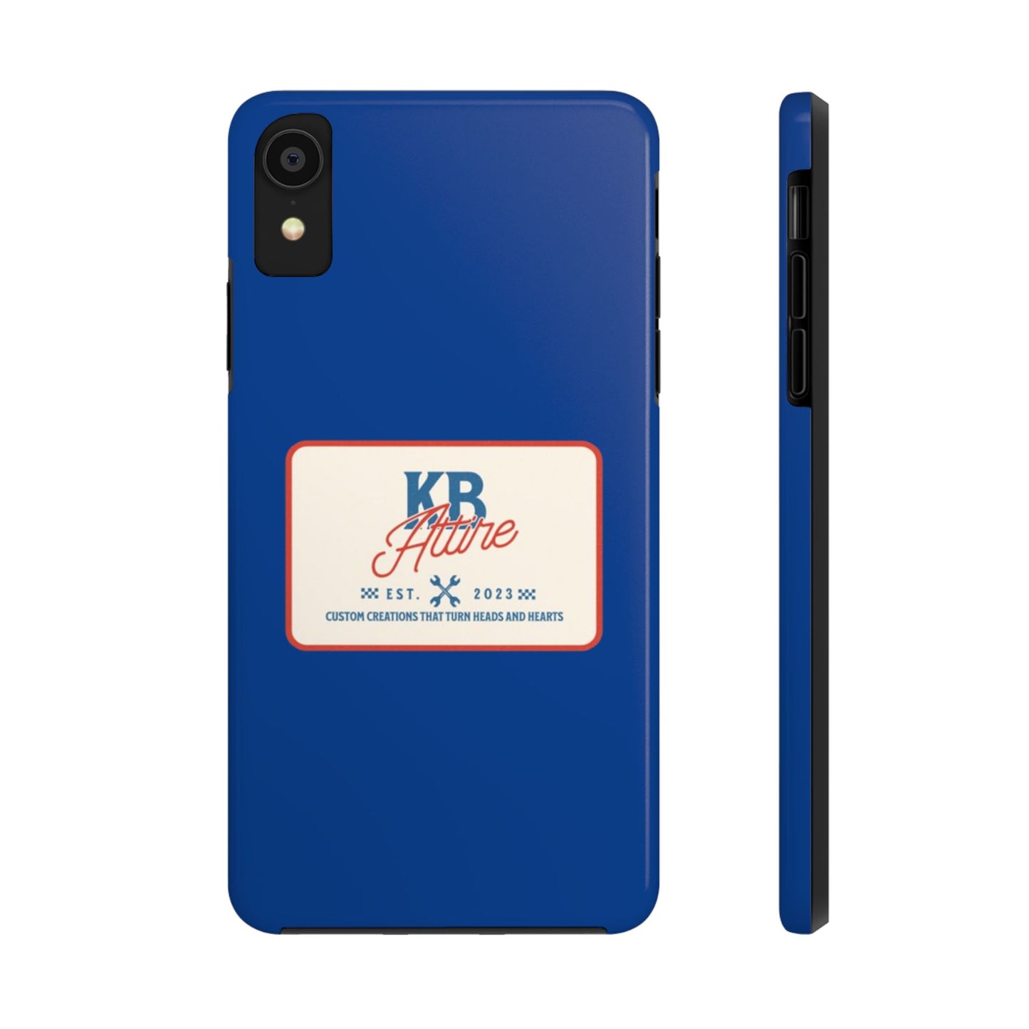KB Attire 'The Patch' Phone Case (Blue)