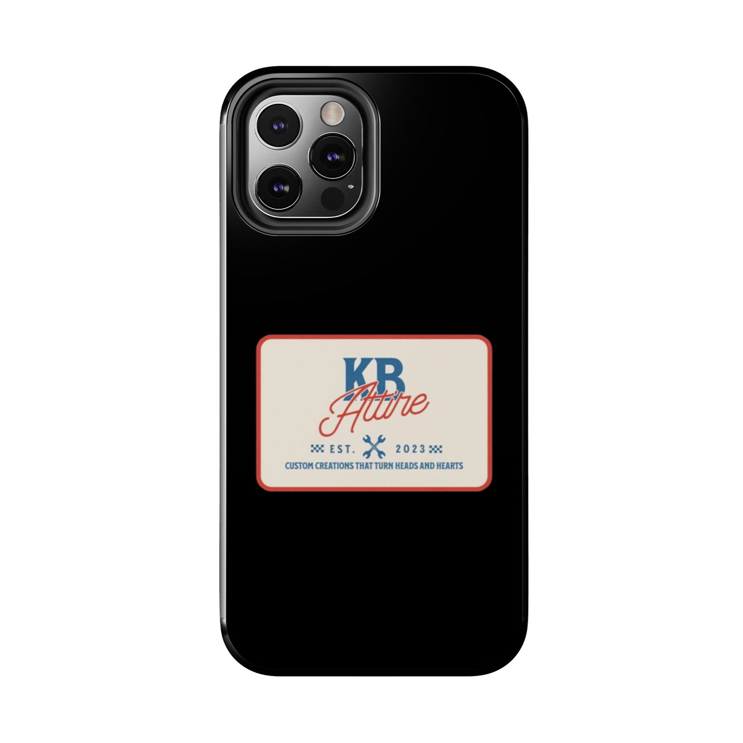 KB Attire 'The Patch' Phone Case (Black)