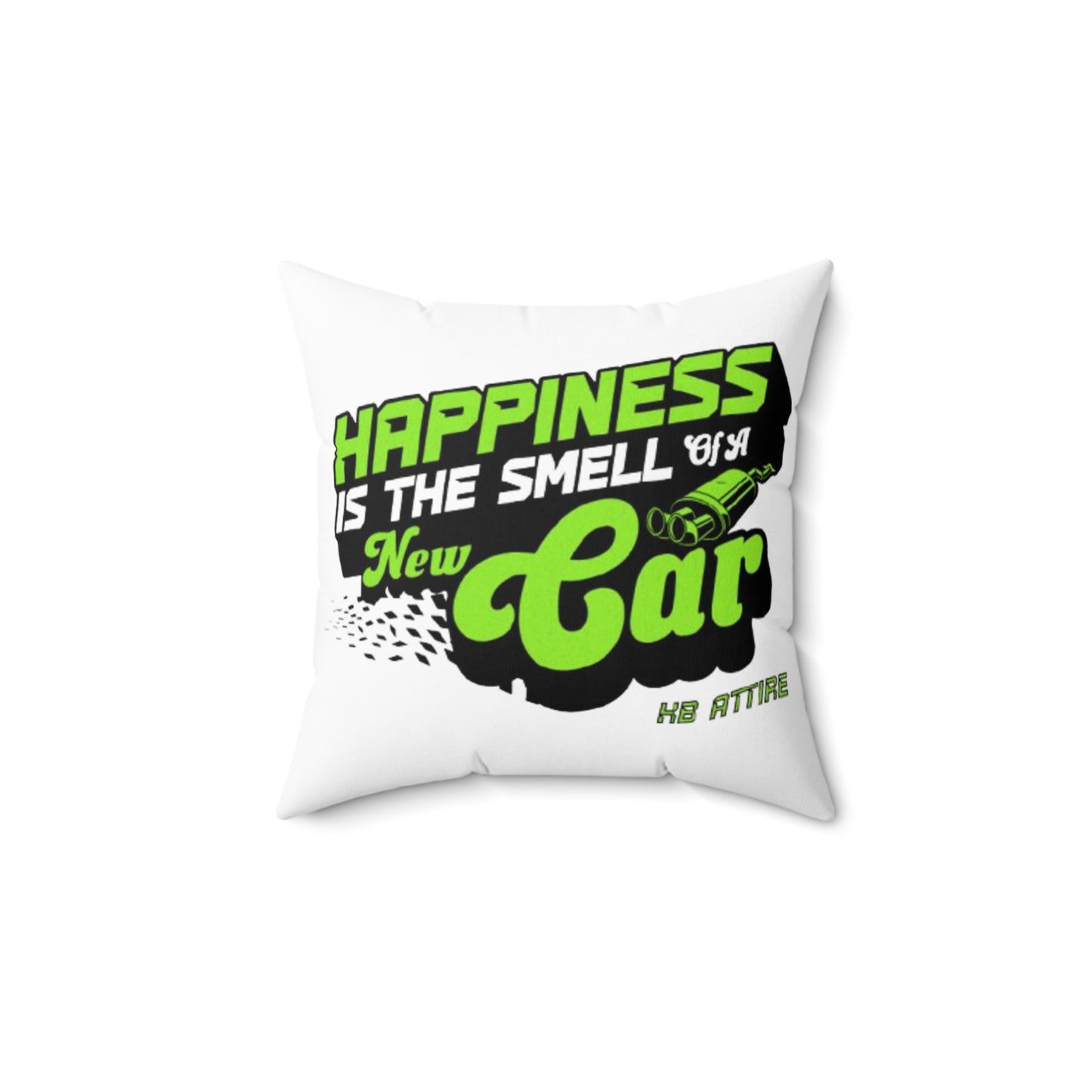 KB Attire New Car Happiness Pillow