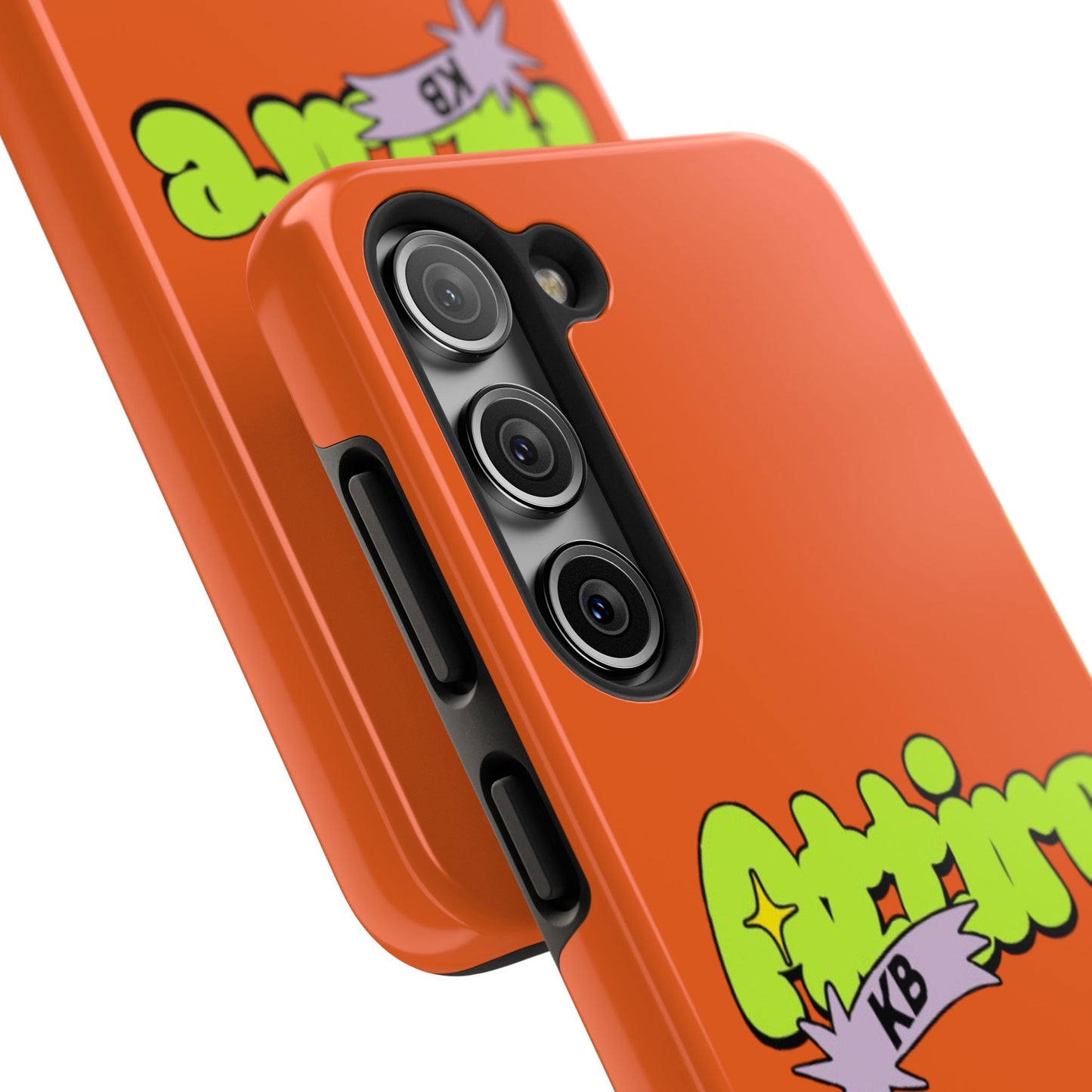 KB Attire Cartoon Phone Case (Orange)