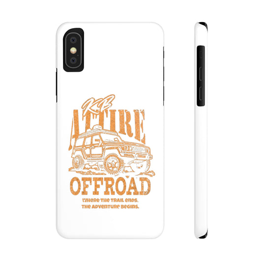 KB Attire Offroad Adventure IPhone Case (White)