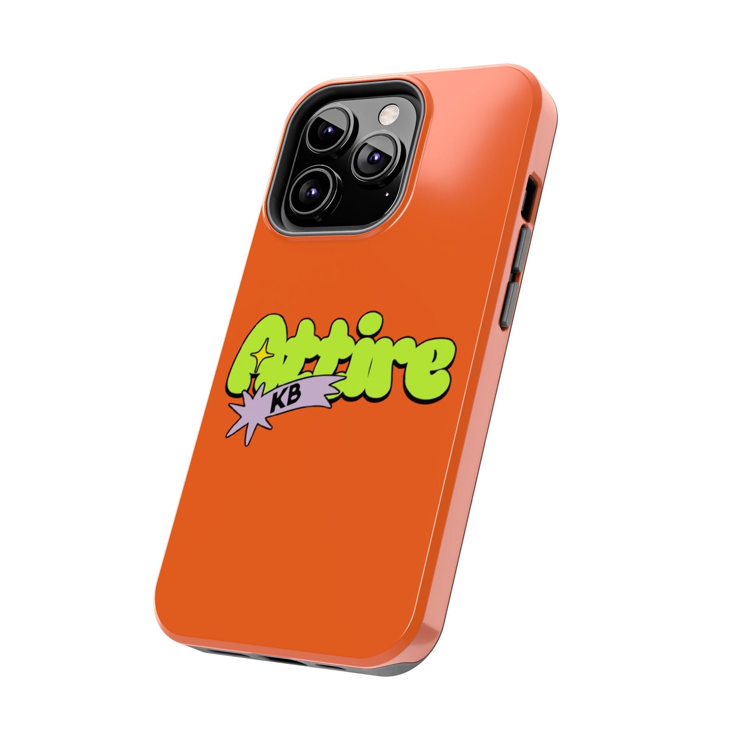 KB Attire Cartoon Phone Case (Orange)
