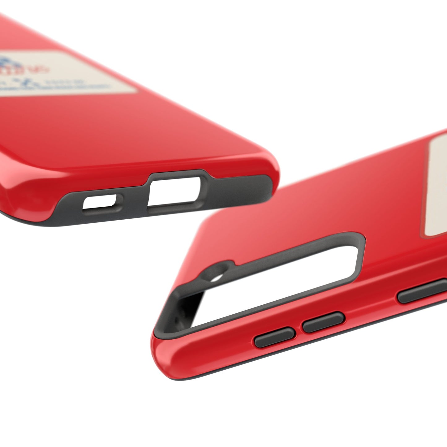 KB Attire 'The Patch' Phone Case (Red)