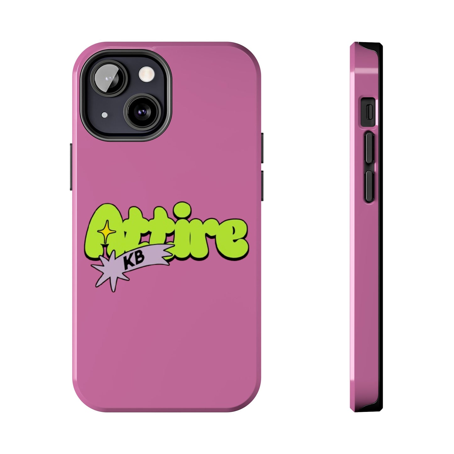 KB Attire Cartoon Phone Case (Pink)