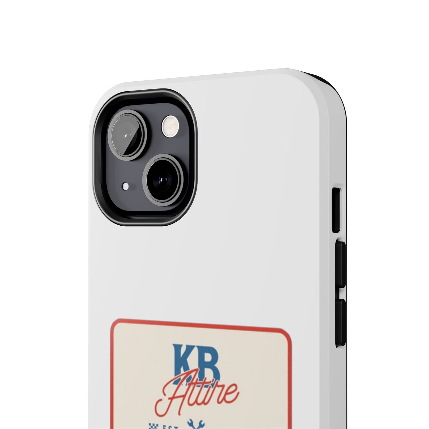 KB Attire 'The Patch' Phone Case (White)
