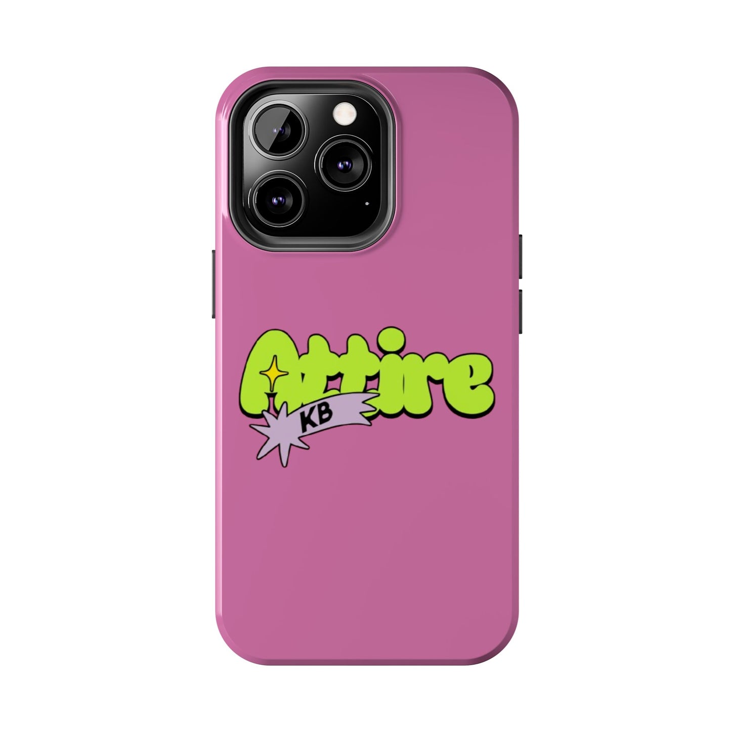 KB Attire Cartoon Phone Case (Pink)