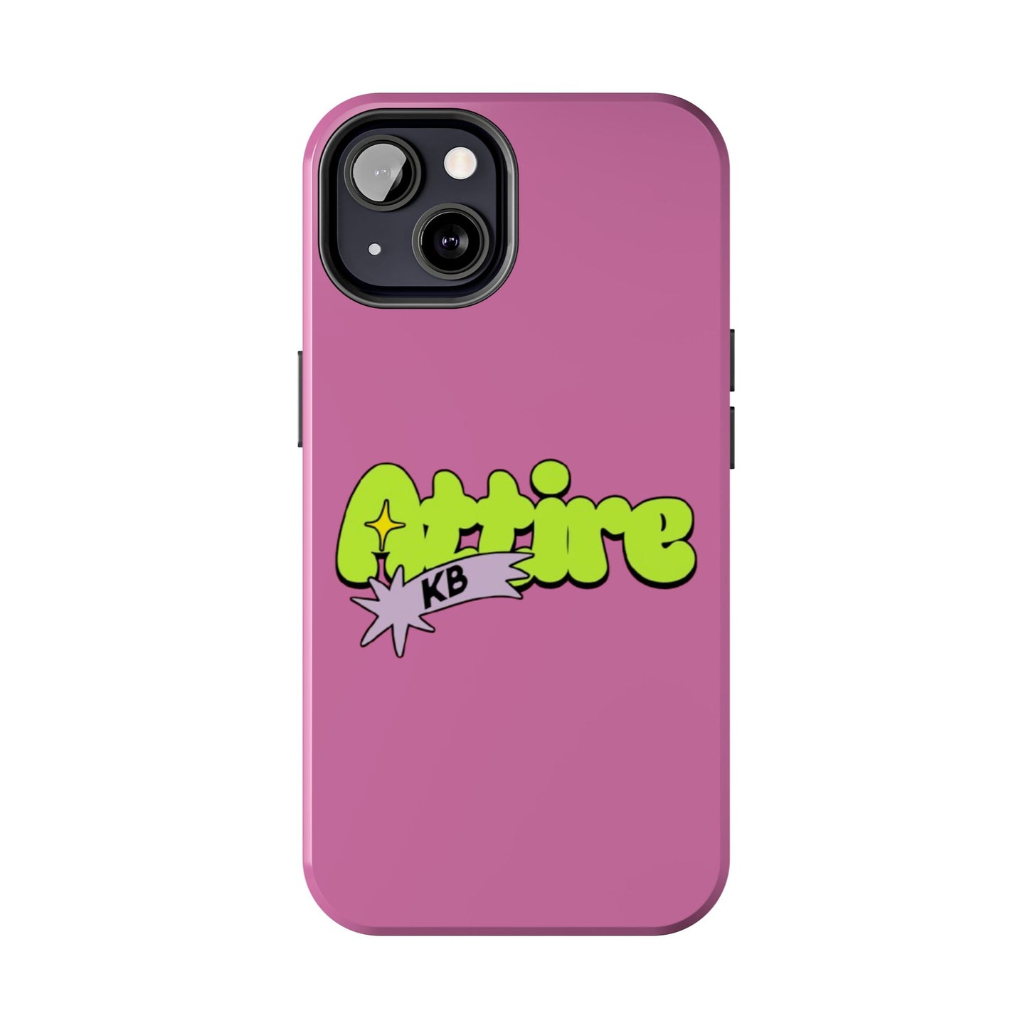 KB Attire Cartoon Phone Case (Pink)