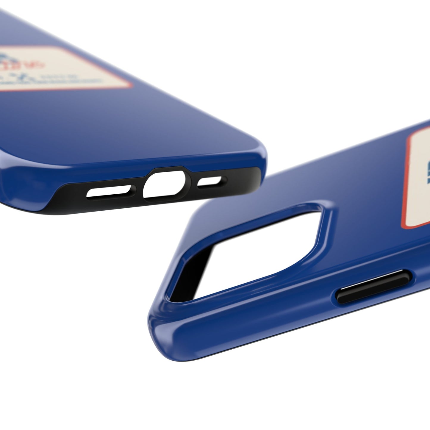 KB Attire 'The Patch' Phone Case (Blue)