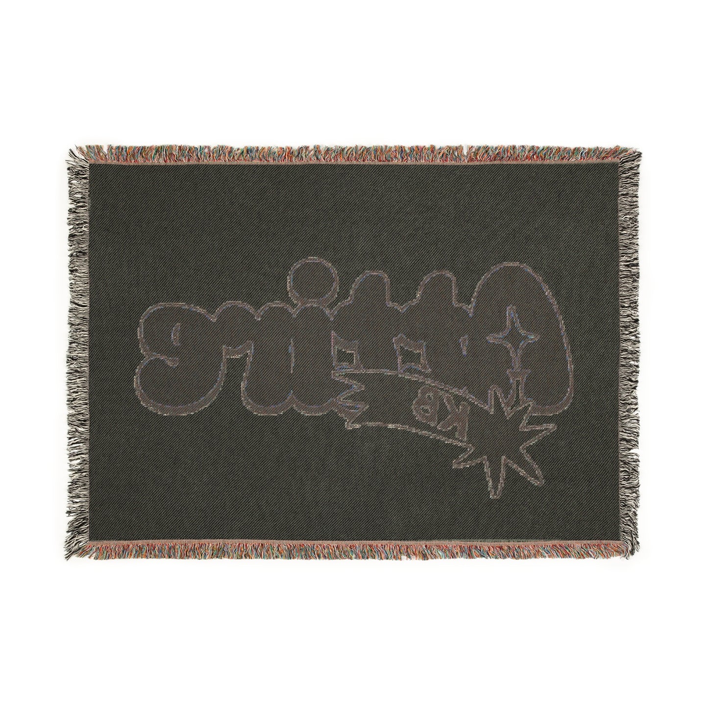 KB Attire "Cartoon" Woven Rug (White)