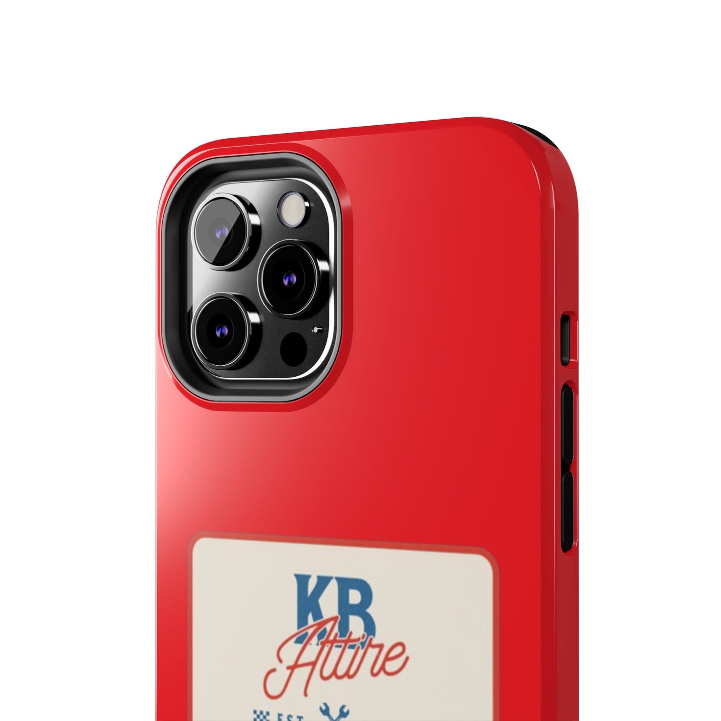 KB Attire 'The Patch' Phone Case (Red)