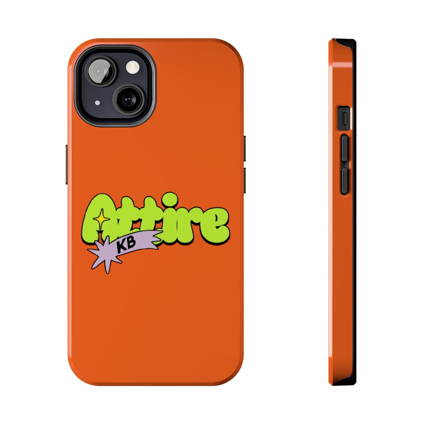 KB Attire Cartoon Phone Case (Orange)