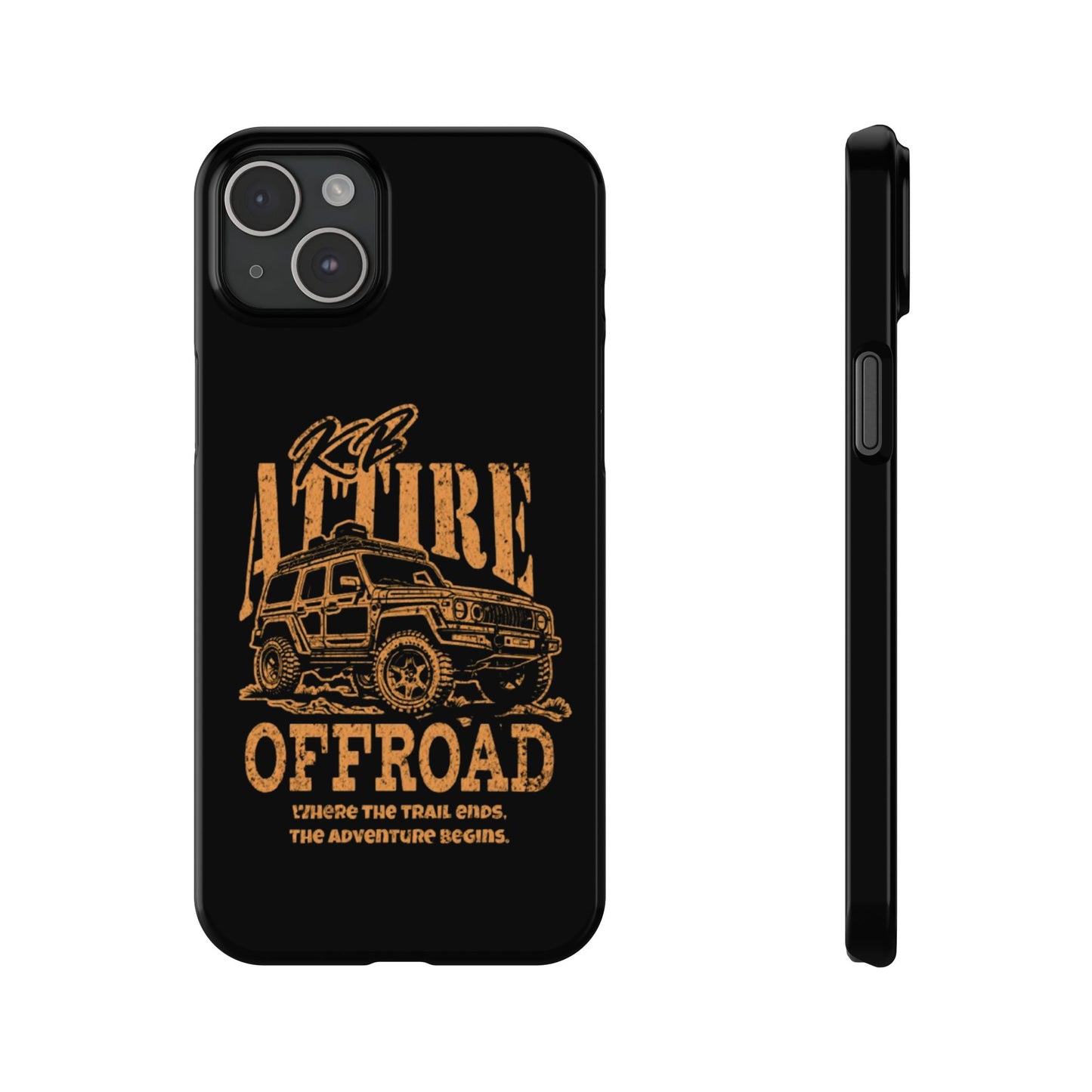 KB Attire Offroad Adventure IPhone Case (Black)