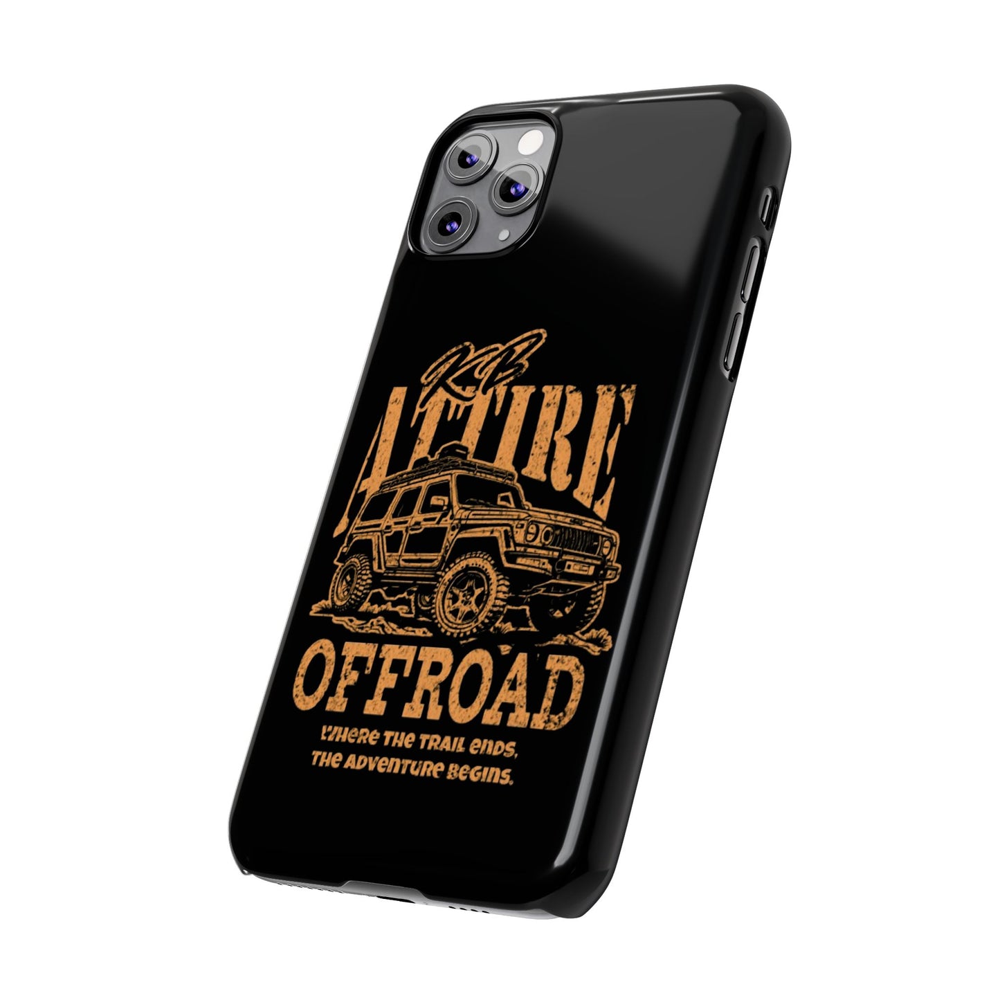 KB Attire Offroad Adventure IPhone Case (Black)