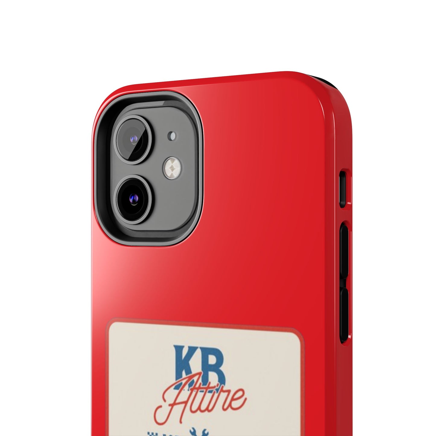 KB Attire 'The Patch' Phone Case (Red)