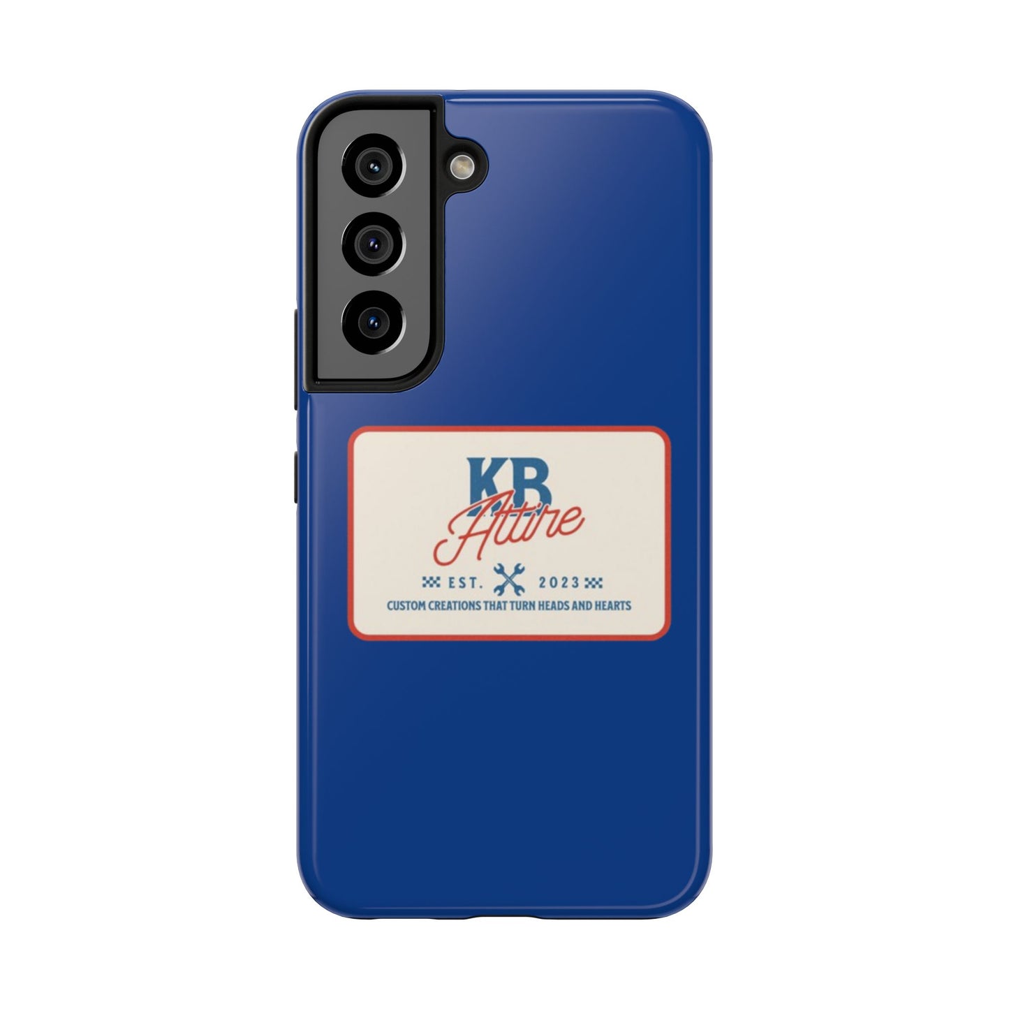 KB Attire 'The Patch' Phone Case (Blue)