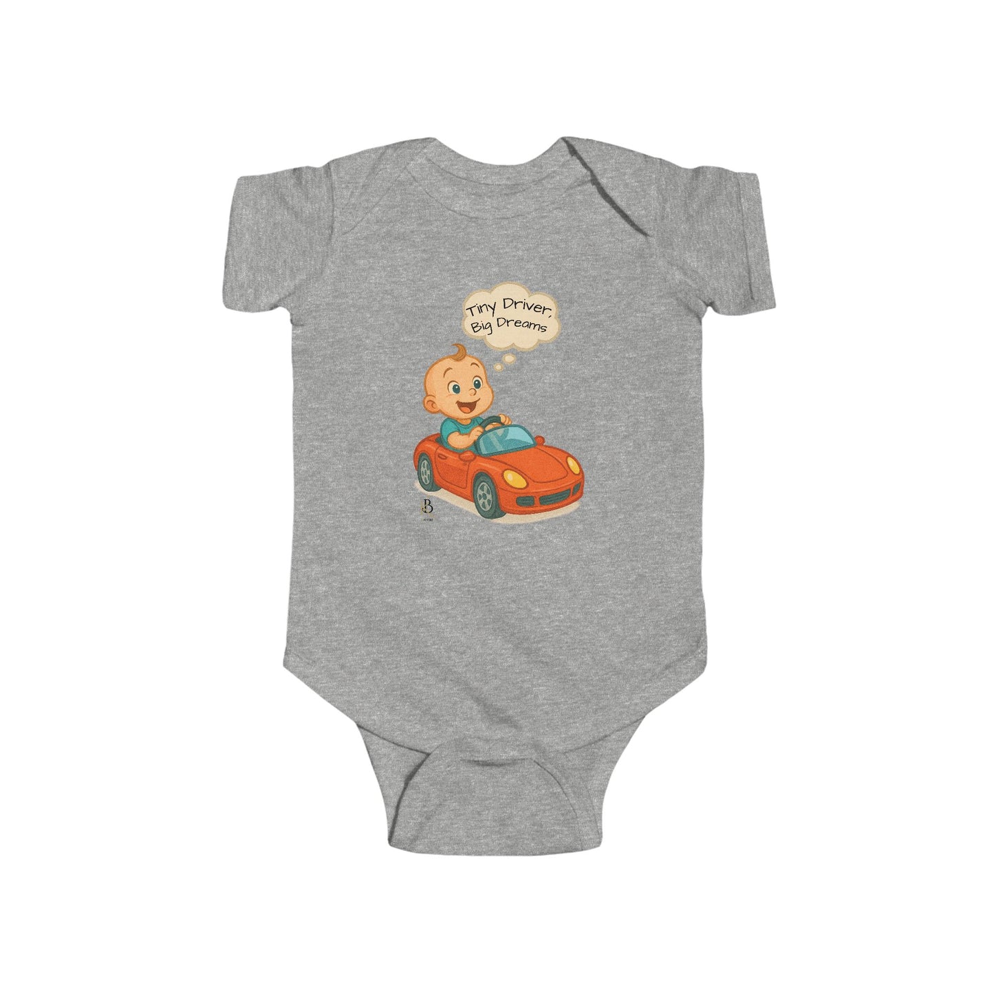 KB Attire "Big Dreamer" Baby Bodysuit