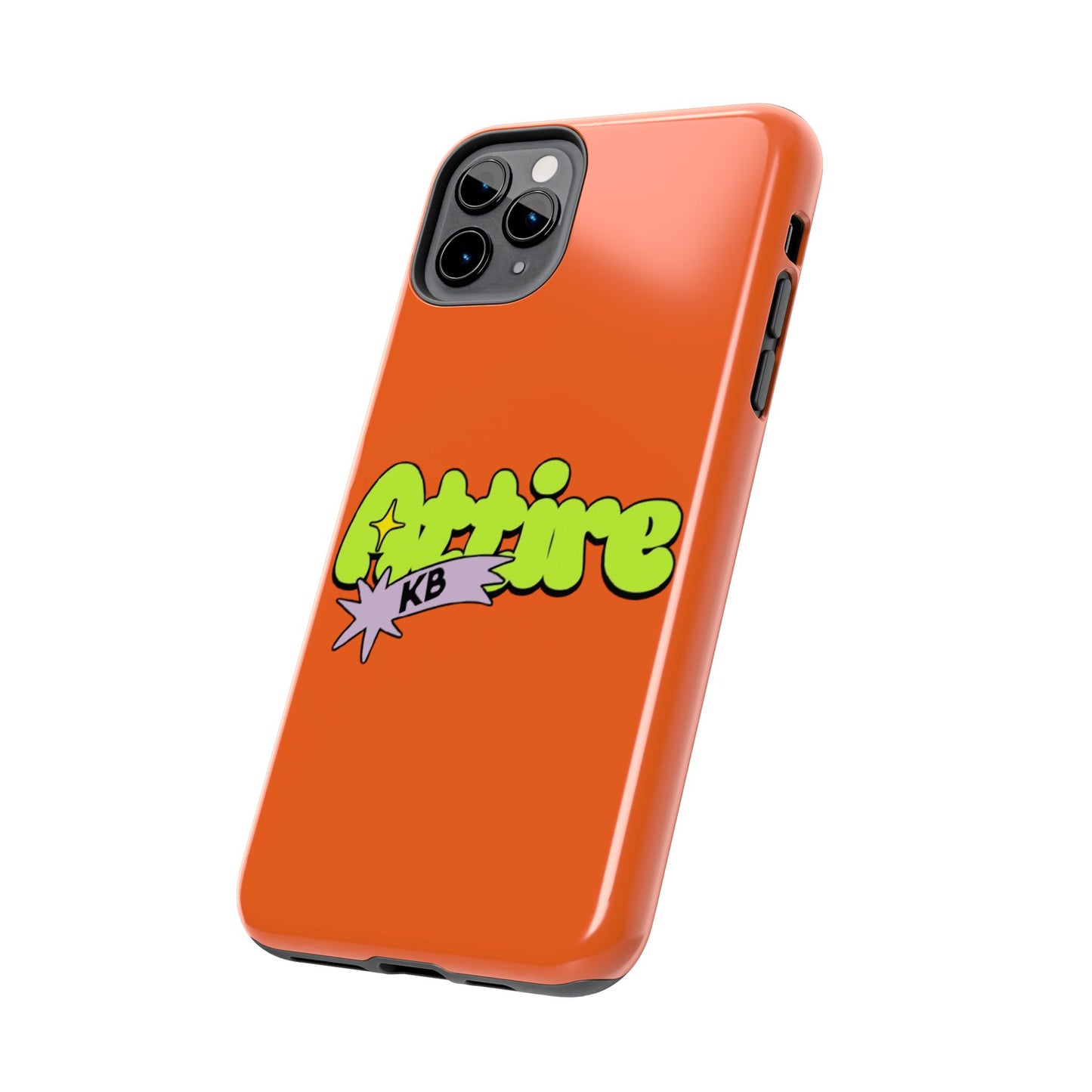 KB Attire Cartoon Phone Case (Orange)
